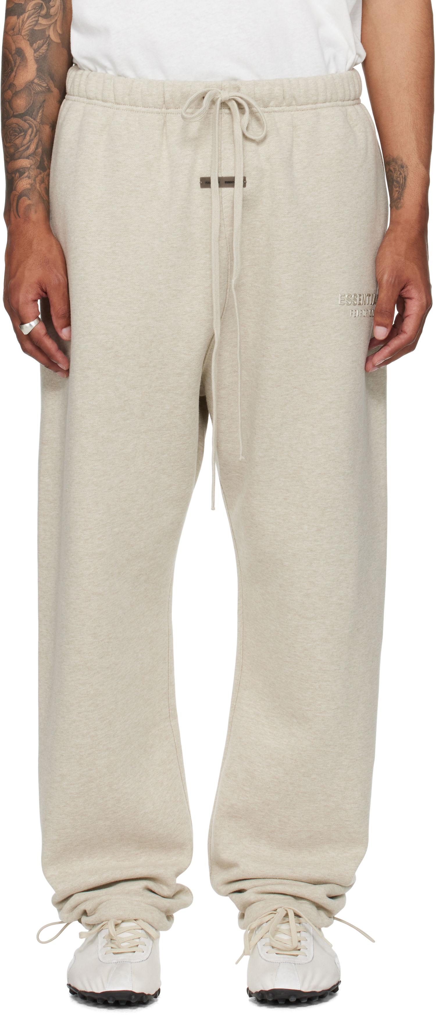 Tepláky Fear of God ESSENTIALS Relaxed Fleece Sweatpants Béžová | 130SP258222F, 0