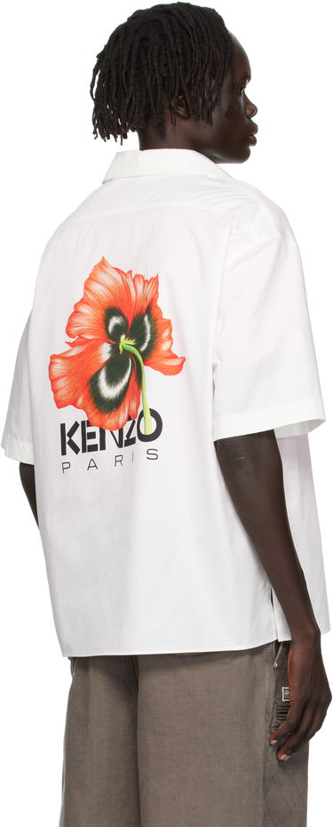 Košeľa KENZO Kenzo 'KENZO Archive Bouquet' Shirt Biela | FF65CH1329P5, 2