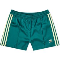 Šortky adidas Originals 3 Stripe Satin Short Collegiate Green Zelené | IR6095, 1