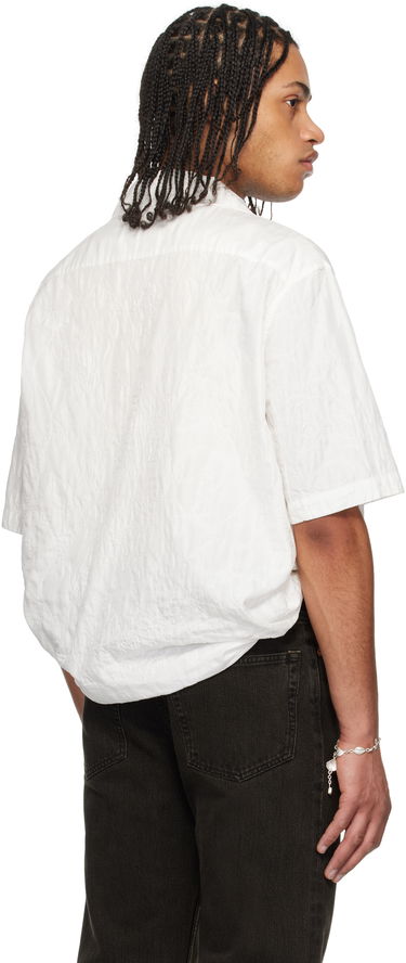 Košeľa OUR LEGACY Our Legacy Heusen Short Sleeve Shirt Biela | M2252HWF, 2