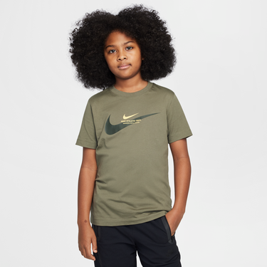 Tričko Nike Nike Sportswear Older Kids' T-Shirt Zelené | HV6970-222, 0