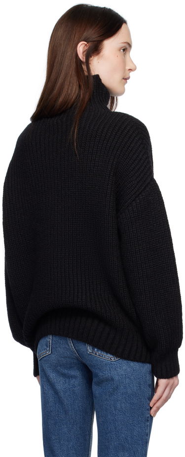 Sveter Anine Bing Sydney Knit Turtleneck Sweater Čierna | A-09-0102-000, 2