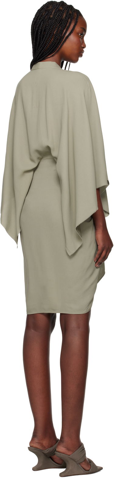 Šaty Rick Owens Rick Owens Hollywood Half Moon Minidress Zelené | RP01E7534 Y, 2