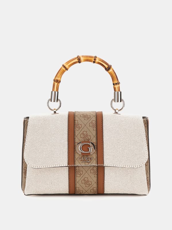 Kabelka GUESS Kerima 4G Logo Handbag Béžová | HWAG9337200, 0