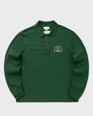 Polo tričko Lacoste BSTN Polo Shirt Long Sleeve Zelené | L1312-132-BSTN, 0
