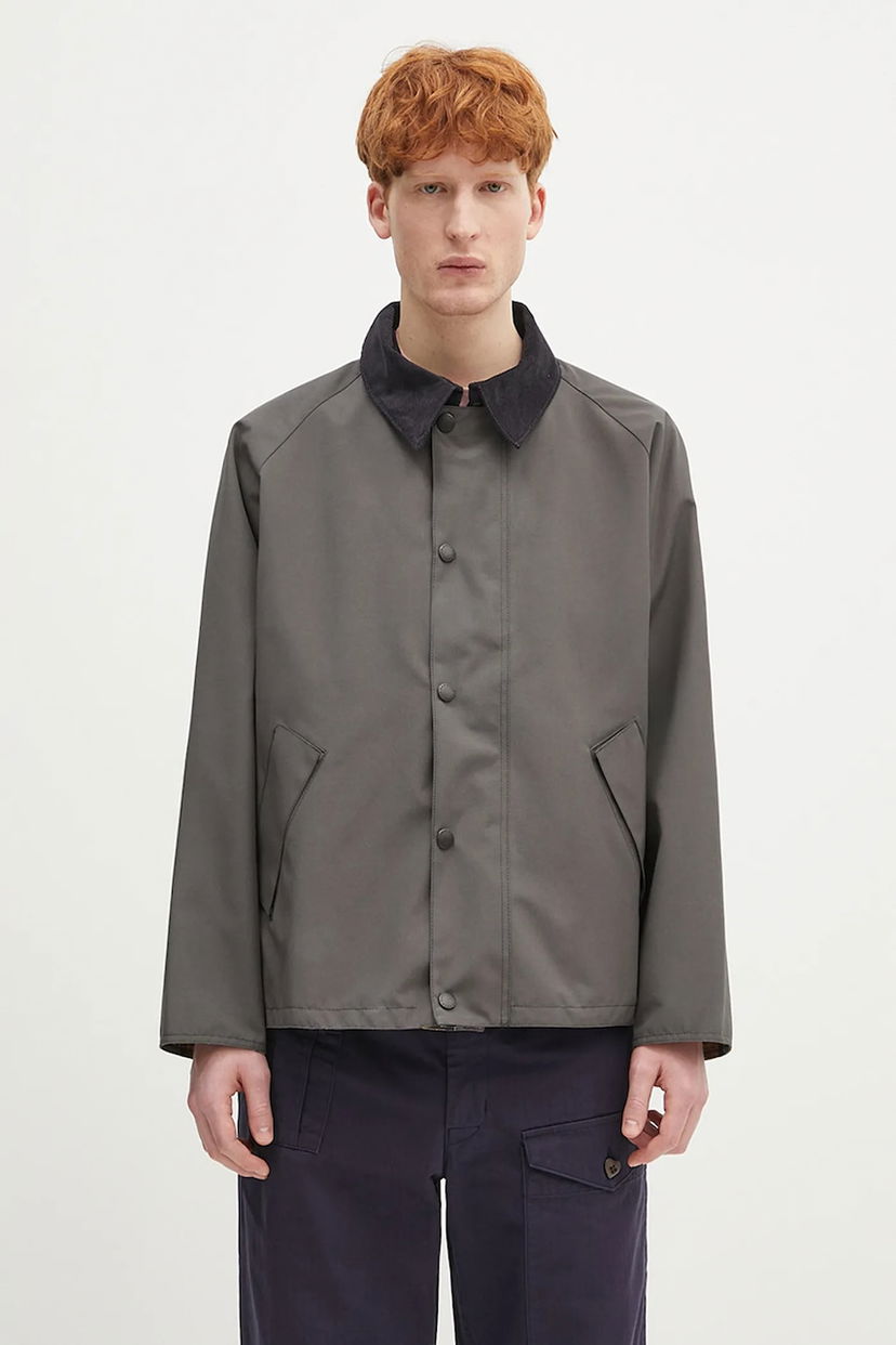 Bunda Barbour Transitional OS Reversible Transporter Casual Jacket Šedá | MCA0963