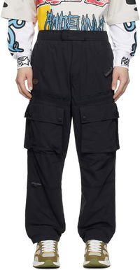 AAPE by A Bathing Ape Moonface Logo Utility Cargo Pants