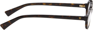 Slnečné okuliare Bottega Veneta Bottega Veneta Triangle Stud Logo Round Glasses Hnedá | BV1367O-002, 1
