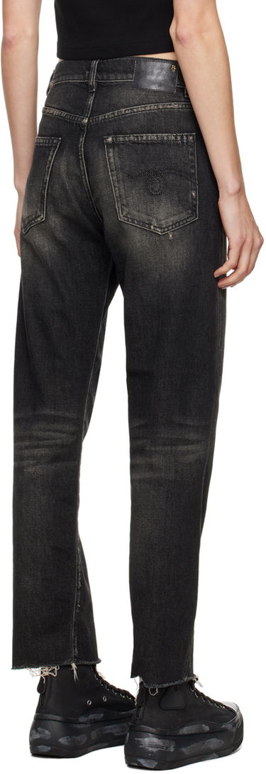Džínsy R13 R13 Stretch Boyfriend Jeans Čierna | R13W5083-D152B, 2