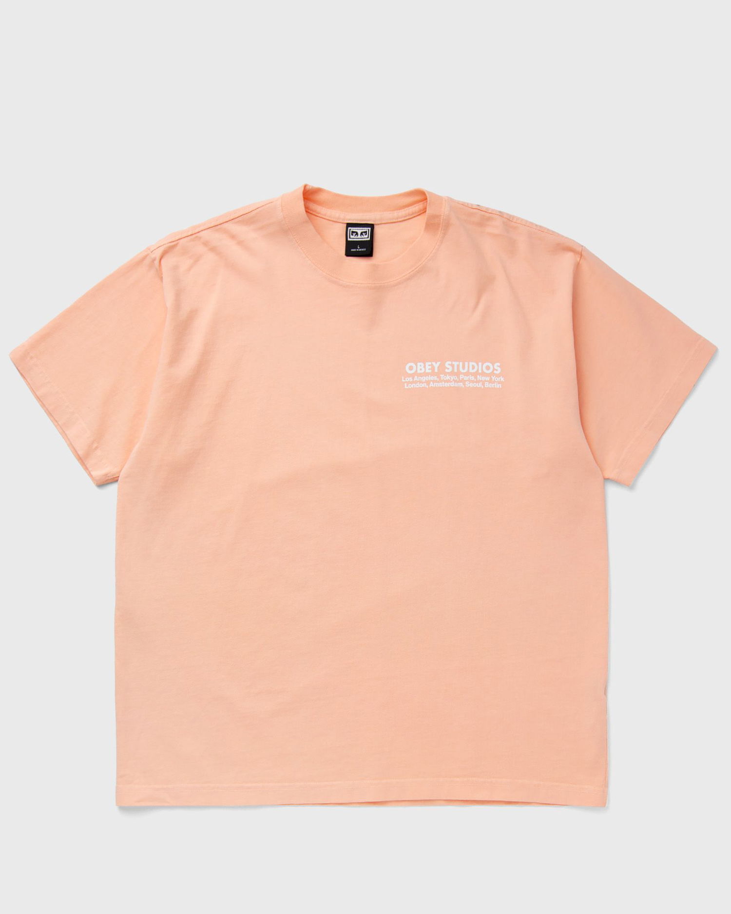 Tričko OBEY studios eye Oranžová | 166913717-PHP, 0
