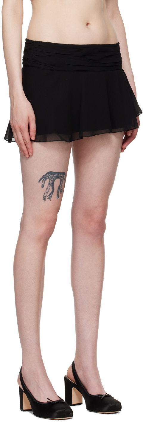 Sukňa GUIZIO Guizio Slit Mini Skirt Čierna | H23313W034, 1