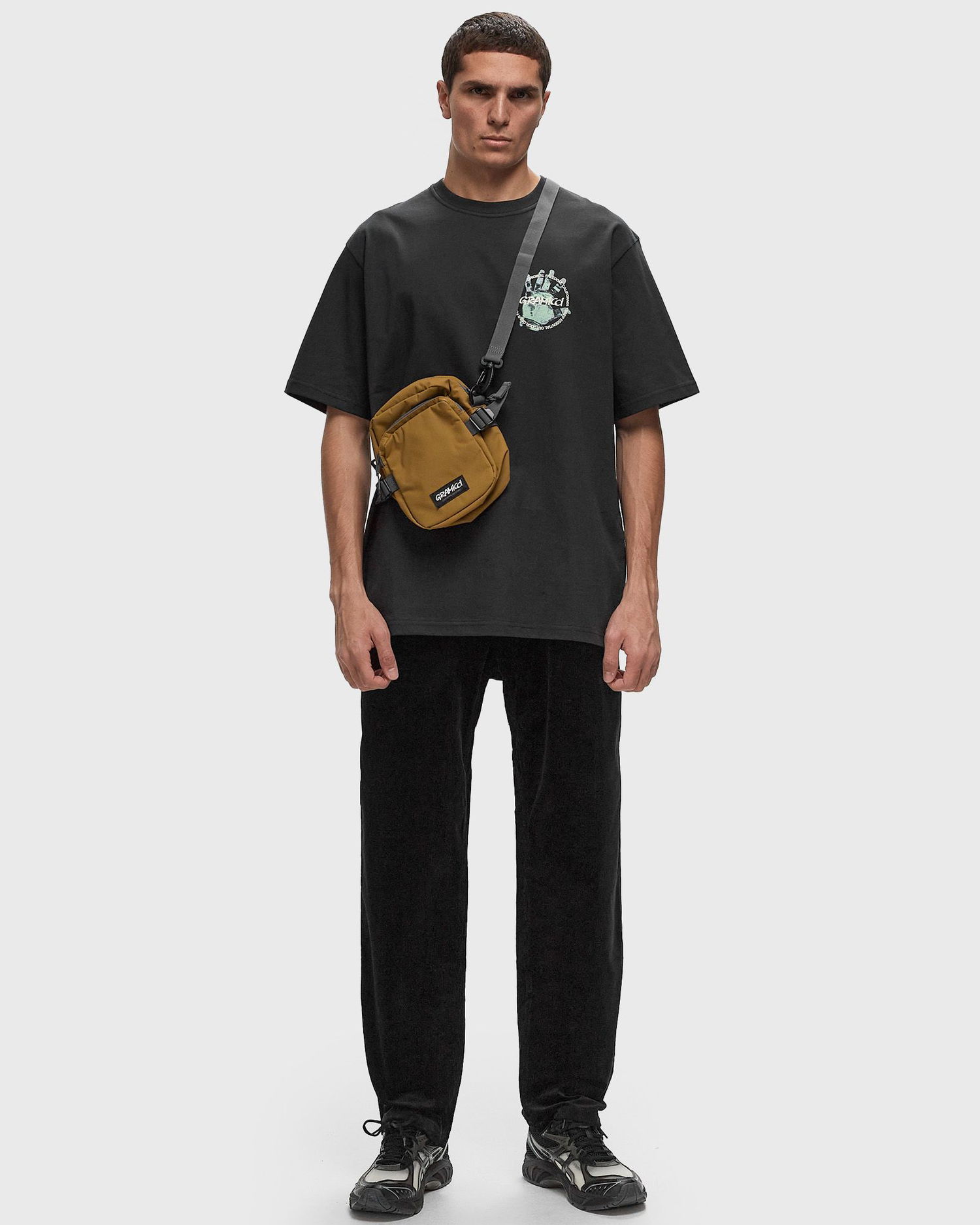 Cargo nohavice GRAMICCI Corduroy Casual Pants Čierna | G4FM-P039-BLACK, 1