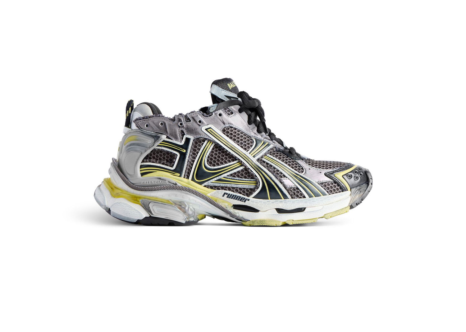 Tenisky a topánky Balenciaga Runner Grey Yellow Šedá | 772774W3RMU1279, 0