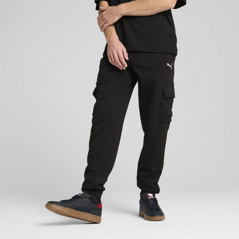 Cargo nohavice Puma Essentials Cargo Pants Čierna | 682656_01