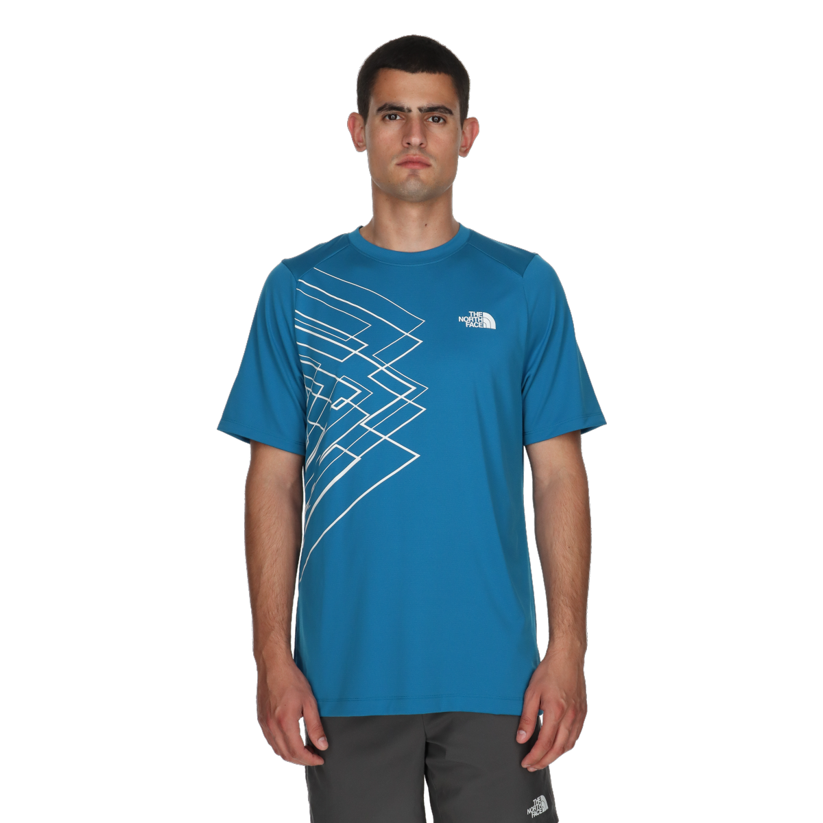 Tričko The North Face Men's Graphic Short Sleeve T-Shirt Modrá | NF0A87JKXIJ1, 0