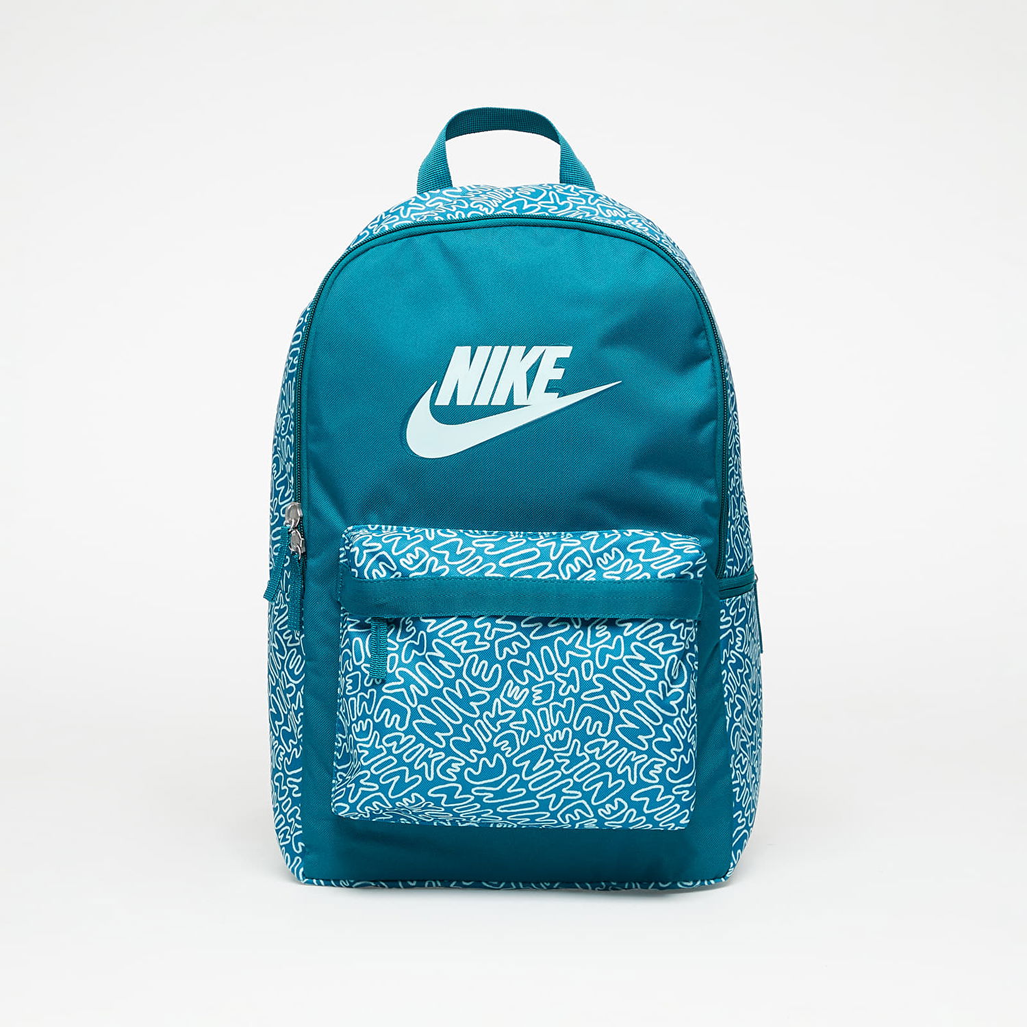 Batoh Nike Heritage Scribble Backpack Geode Teal/ Geode Teal/ Jade Ice Tyrkysová | FB2840-381, 0