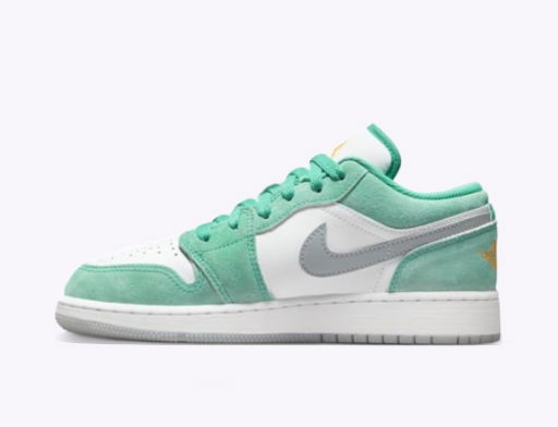 Tenisky a topánky Jordan Air Jordan 1 Low SE "New Emerald" GS Zelené | DO8244-301