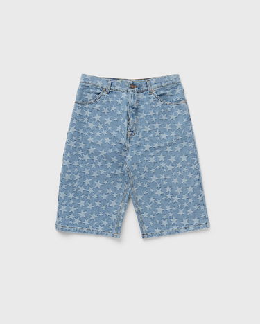 Šortky ERL Denim Jacquard Woven Shorts Modrá | ERL06P012, 0