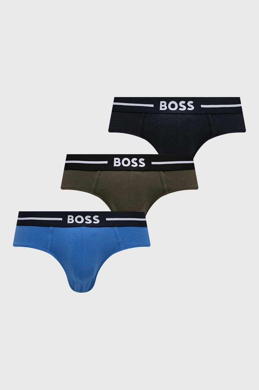 Boxerky BOSS Hip Briefs 3-pack Rôznofarebný | 50495449, 0
