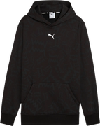 Patterned Hoodie with Kangaroo Pocket Teamjaws Post Game