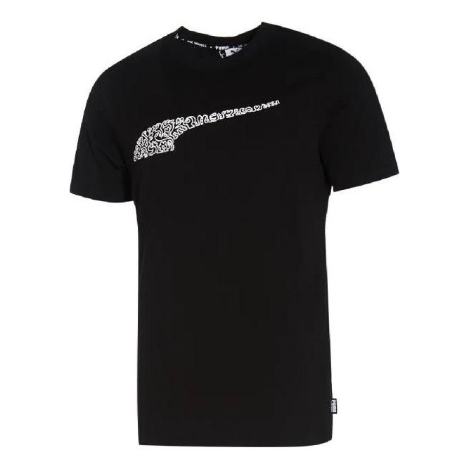 Tričko Puma MR DOODLE Graphic T-Shirt Čierna | 530650-01