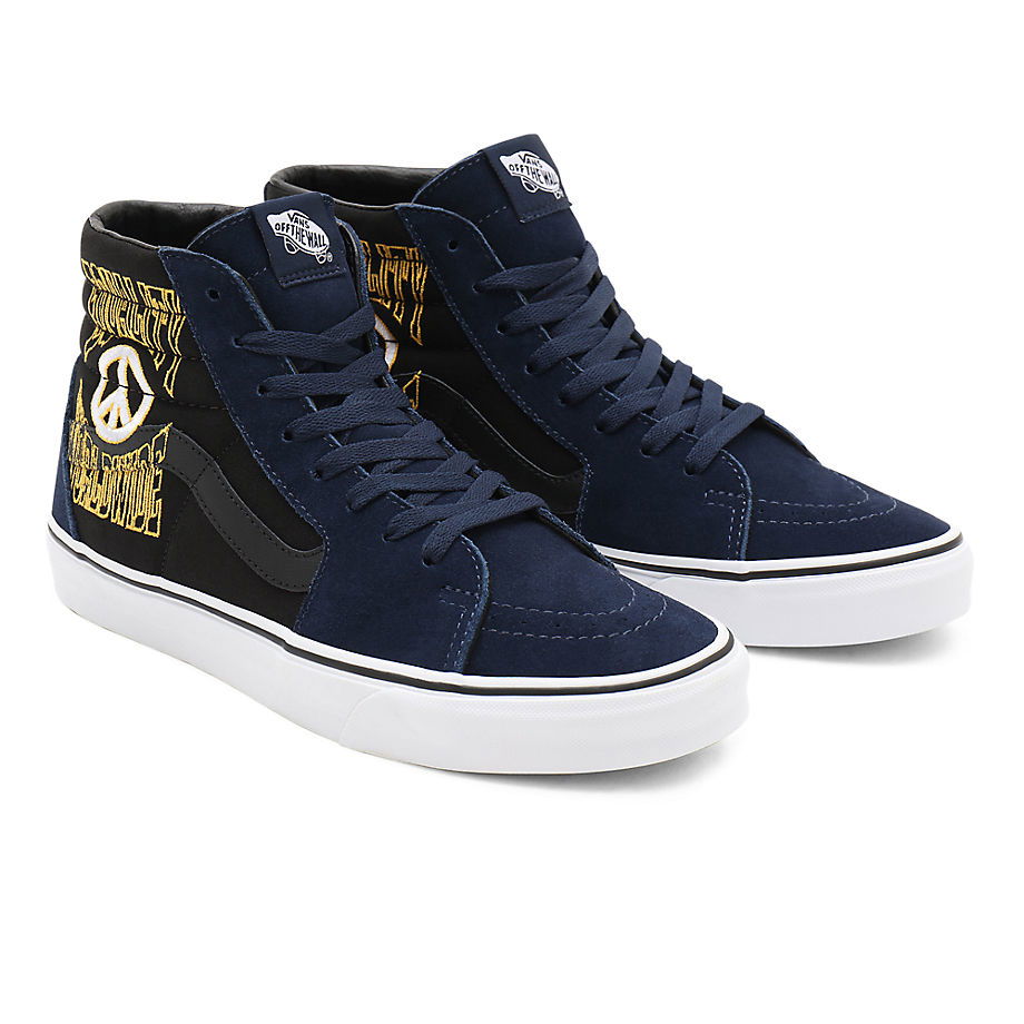 Tenisky a topánky Vans Take A Stand Sk8-Hi Modrá | VN0A32QG9YJ, 0