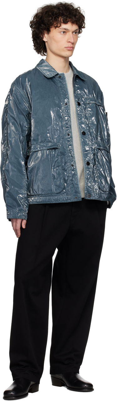 Vetrovka Stone Island Stone Island Prismatica Mussola Caban Jacket Modrá | K1S15 4100065 S0132, 4