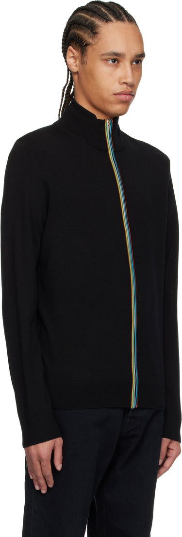 Sveter Paul Smith Paul Smith Signature Striped Zip Cardigan Čierna | M1R-248Z-P02094-79, 1