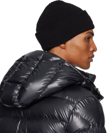 Kulicha Moncler Moncler Logo Cotton Beanie Biela | K20913B00032M1367, 4