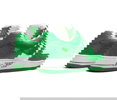Tenisky a topánky Nike Louis Vuitton x Air Force 1 Low By Virgil Abloh "Green" Zelené | DD0216, 3