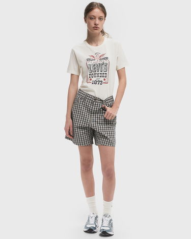 Tričko Levi's Levi's Graphic Iconic T-Shirt, Short Sleeves Biela | A8802-0041, 1