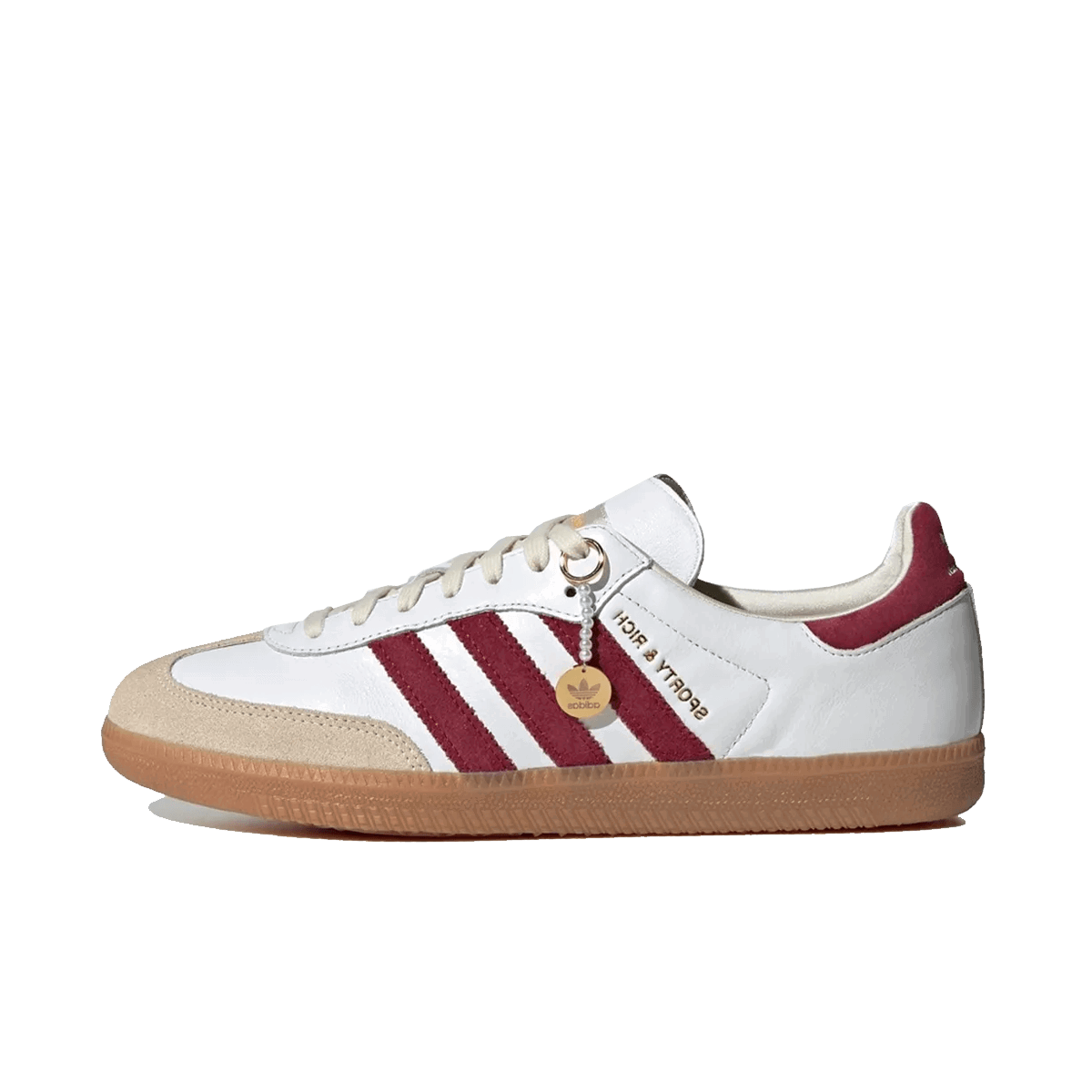 Tenisky a topánky adidas Originals Sporty & Rich x Samba "White Burgundy" Vínová | IF5660, 0