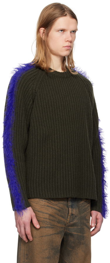 Sveter Diesel K-Tricky Ribbed Knit Sweater Zelené | A16580-0TKAT-5AF, 1