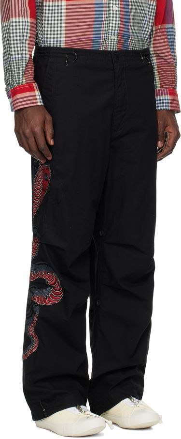 Cargo nohavice Maharishi Maharishi Yin Yang Cobra Loose Snopants Trousers Čierna | 6007, 1