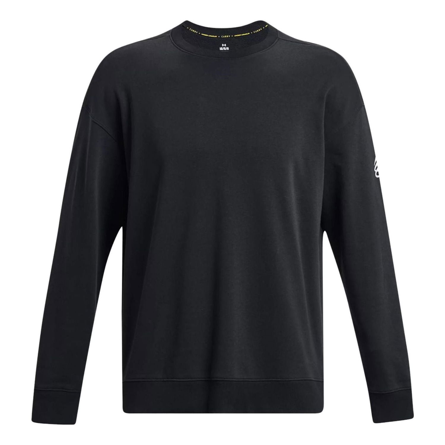 Sveter Under Armour Curry Splash Crew Sweatshirt Čierna | 1380836-001, 0