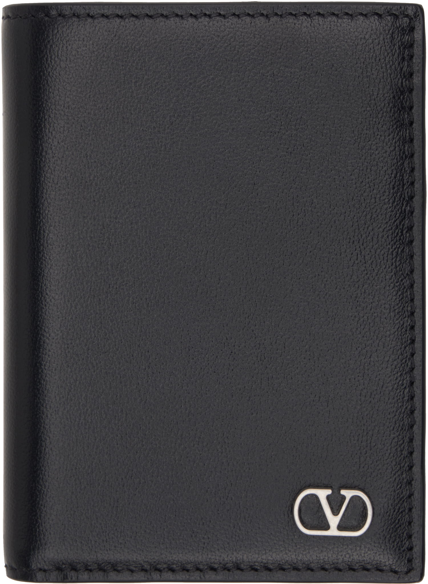 Peňaženka Valentino Valentino Garavani VLogo Signature Card Holder Čierna | 6Y2P0V06WVF, 0