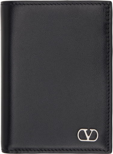 Peňaženka Valentino Valentino Garavani VLogo Signature Card Holder Čierna | 6Y2P0V06WVF, 0
