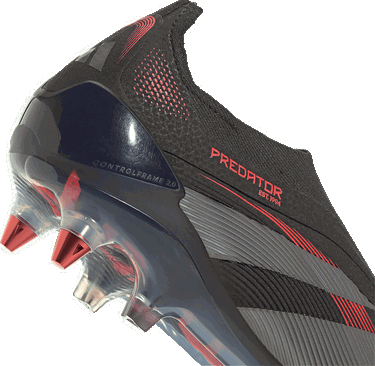 Tenisky a topánky adidas Performance Predator Elite Laceless Soft Ground Čierna | ID3845, 1