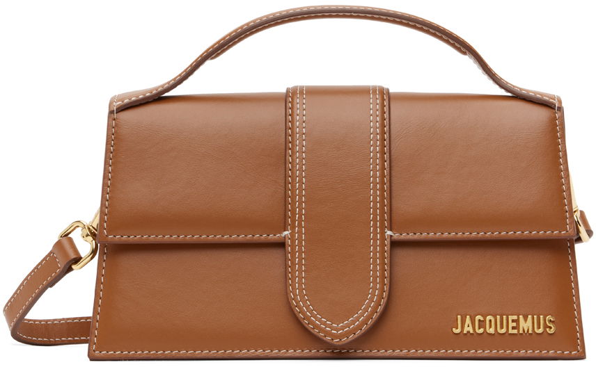 Batohy a tašky Jacquemus Tan Le Raphia 'Le Grand Bambino' Bag Hnedá | 22H213BA007-3072, 0