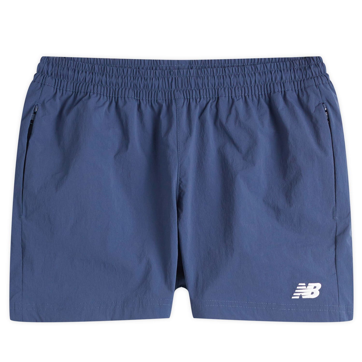Šortky New Balance Athletics Stretch Woven 5" Shorts Modrá | MS41517-NNY, 1