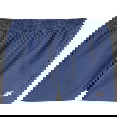 Šortky New Balance Athletics Stretch Woven 5" Shorts Modrá | MS41517-NNY, 1