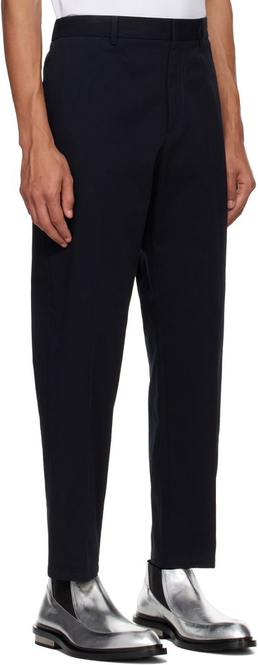 Nohavice Jil Sander Jil Sander Tapered Trousers Navy | J21KA0011_J45286, 1