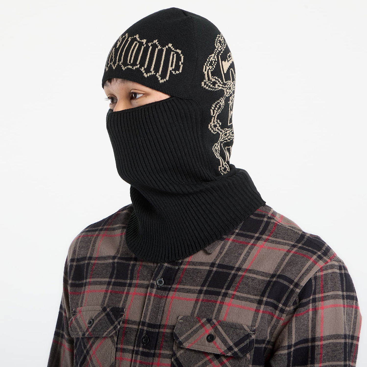 Čiapky a klobúky RIPNDIP Linkned Up Balaclava Čierna | RNDHOL25167, 0