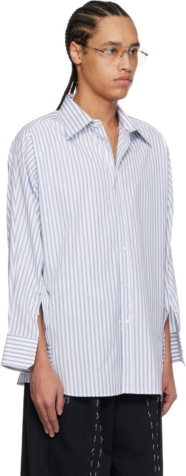 Košeľa Maison Margiela Maison Margiela Stripe Cotton Shirt Biela | S50DT0049 M35311, 1