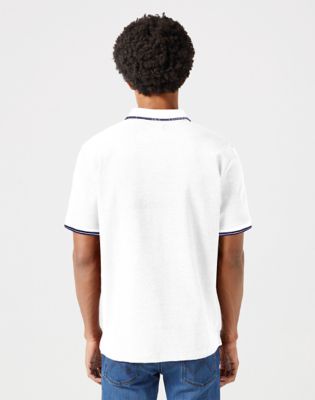 Džínsy Wrangler Polo Shirt Biela | 112352280:XXL, 1