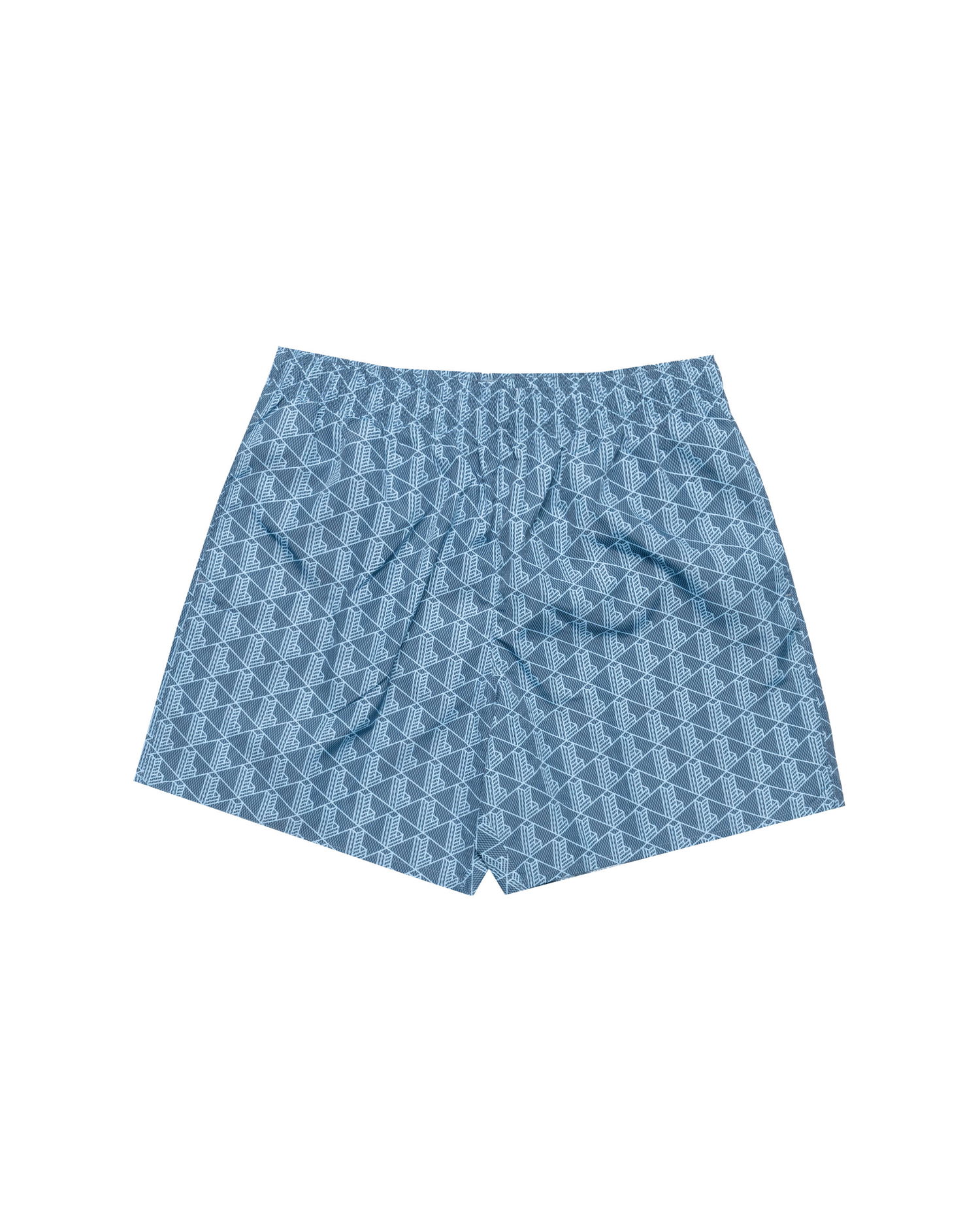 Plavky Lacoste Geometric Print Swim Shorts Modrá | MH9086-HGI, 0