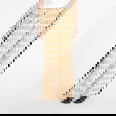 Nohavice adidas Originals SONG FOR THE MUTE Plaid Pant Béžová | KC3140, 0