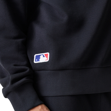 Mikina New Era MLB New York Yankees Crewneck Sweatshirt Čierna | 60675756-60675756, 4