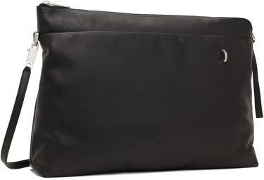 Kabelka Rick Owens Rick Owens Hollywood Big Adri Leather Pouch Čierna | RA01E0626 LCN, 1