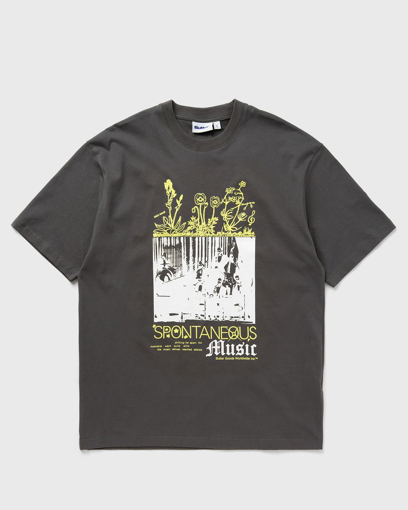 Tričko Butter Goods Spontaneous Music Tee Šedá | P10620